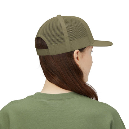 Custom Embroidered Snapback Trucker Cap | Birthday Gift, Fashion Accessory, Casual Wear, Unisex Gift, Vintage Style Hat