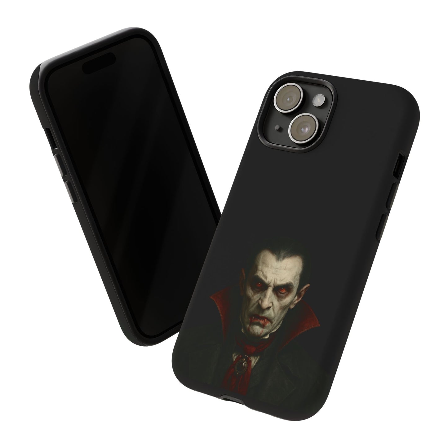 Vampire Phone Case - Tough Cases for Halloween, Gothic Decor, Gifts for Horror Fans, Spooky Accessories, Unique Cellphone Cover