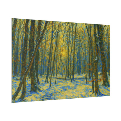 Forest Sunrise Canvas Print, Wall Art, Nature Photography, Home Decor, Gift for Nature Lovers, Landscape Artwork