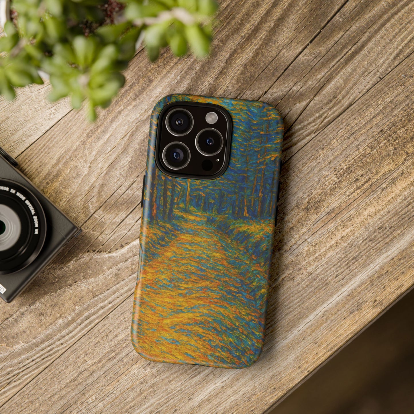 Artistic Phone Case for Nature Lovers, Tough Cases, Vibrant Design, Gift for Friends, Phone Accessories, Unique Artwork