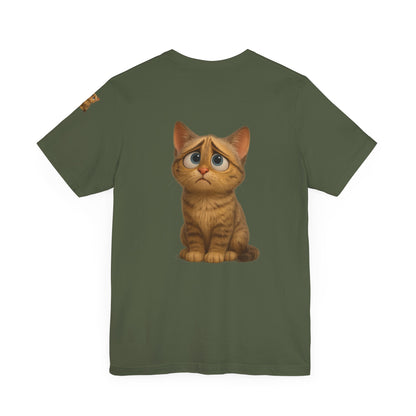 Adorable Cat Graphic Tee, Cute Pet Lover Shirt, Animal Lover Gift, Funny Cat Apparel, Birthday, Christmas, Everyday Use