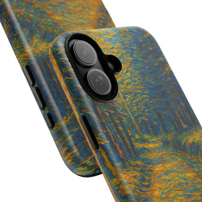 Artistic Phone Case for Nature Lovers, Tough Cases, Vibrant Design, Gift for Friends, Phone Accessories, Unique Artwork