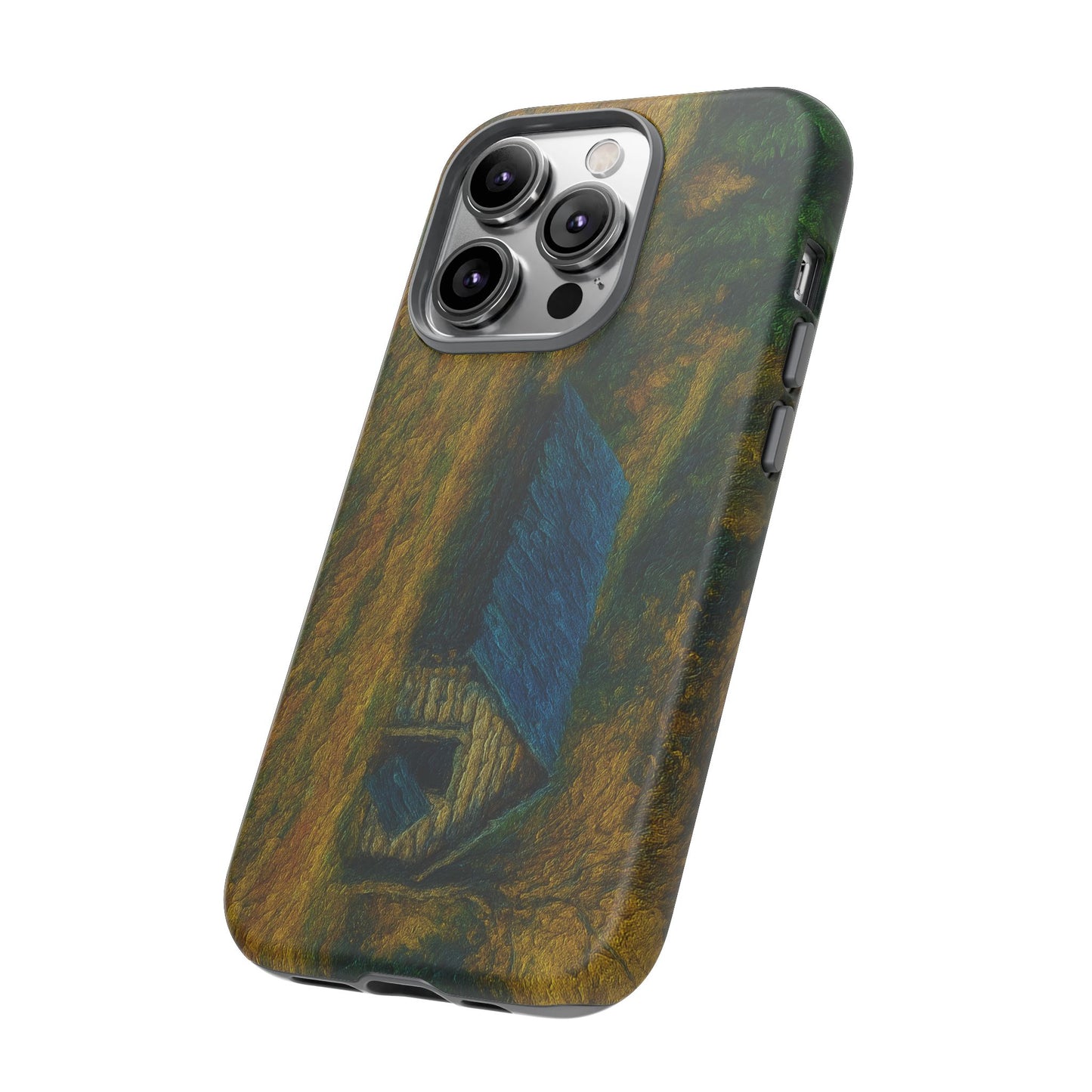 Artistic Phone Case by Tough Cases, Nature-Inspired Phone Protection, Unique Gift for Nature Lovers, Stylish Accessory, Fall Aesthetic