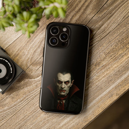 Vampire Phone Case - Tough Cases for Halloween, Gothic Decor, Gifts for Horror Fans, Spooky Accessories, Unique Cellphone Cover