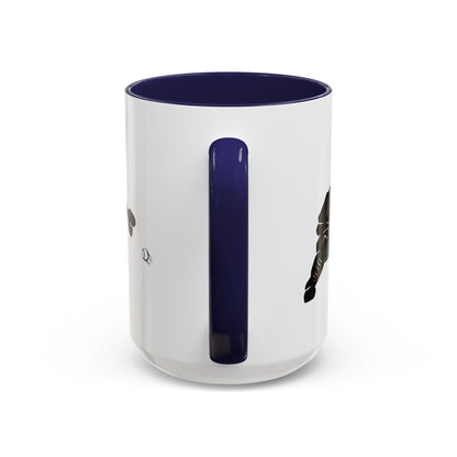 Baseball Catcher Coffee Mug, Sports Gift for Coaches, Black Accent Mug for Fans, Perfect for Birthdays & Celebrations, Unique Cup