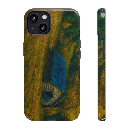 Artistic Phone Case by Tough Cases, Nature-Inspired Phone Protection, Unique Gift for Nature Lovers, Stylish Accessory, Fall Aesthetic