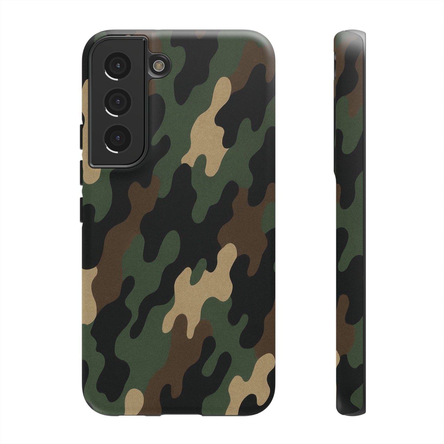 Camouflage Phone Case, Tough Cases, Military Style, Unique Phone Accessories, Gift for Him, Durable Phone Cover