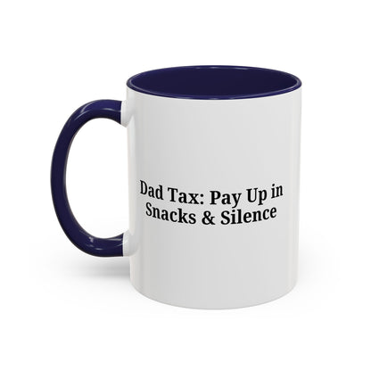 Humorous Dad Coffee Mug - Perfect Gift for Fathers, Dads, Birthdays, Father's Day, Fun Kitchen Decor, Snack Lovers