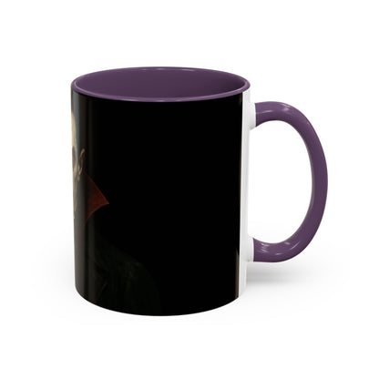 Gothic Dracula Vampire Accent Coffee Mug | Spooky Halloween Gift, Unique Home Decor, Collector's Mug, Coffee Lover's Gift