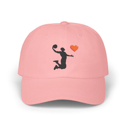 Basketball Dad Cap - Sporty Dad Hat, Gift for Basketball Lovers, Adjustable Cap for Dad, Sports Accessories, Casual Headwear
