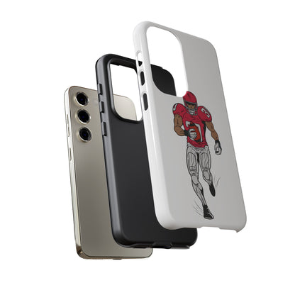 Football Player Tough Case, Sports Phone Cover, Athlete Gift, Tough Phone Case, Fall Sports, Football Lover's Accessory
