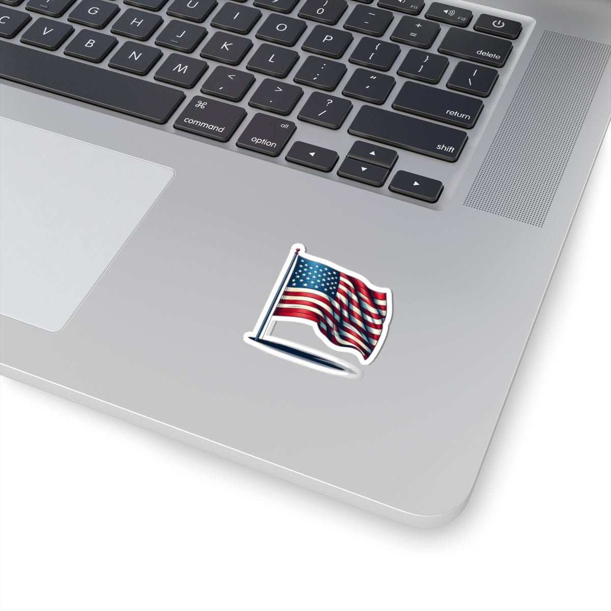 Patriotic Kiss-Cut Stickers | American Flag Decals for Laptops, Water Bottles, Scrapbooking, Fourth of July, Memorial Day