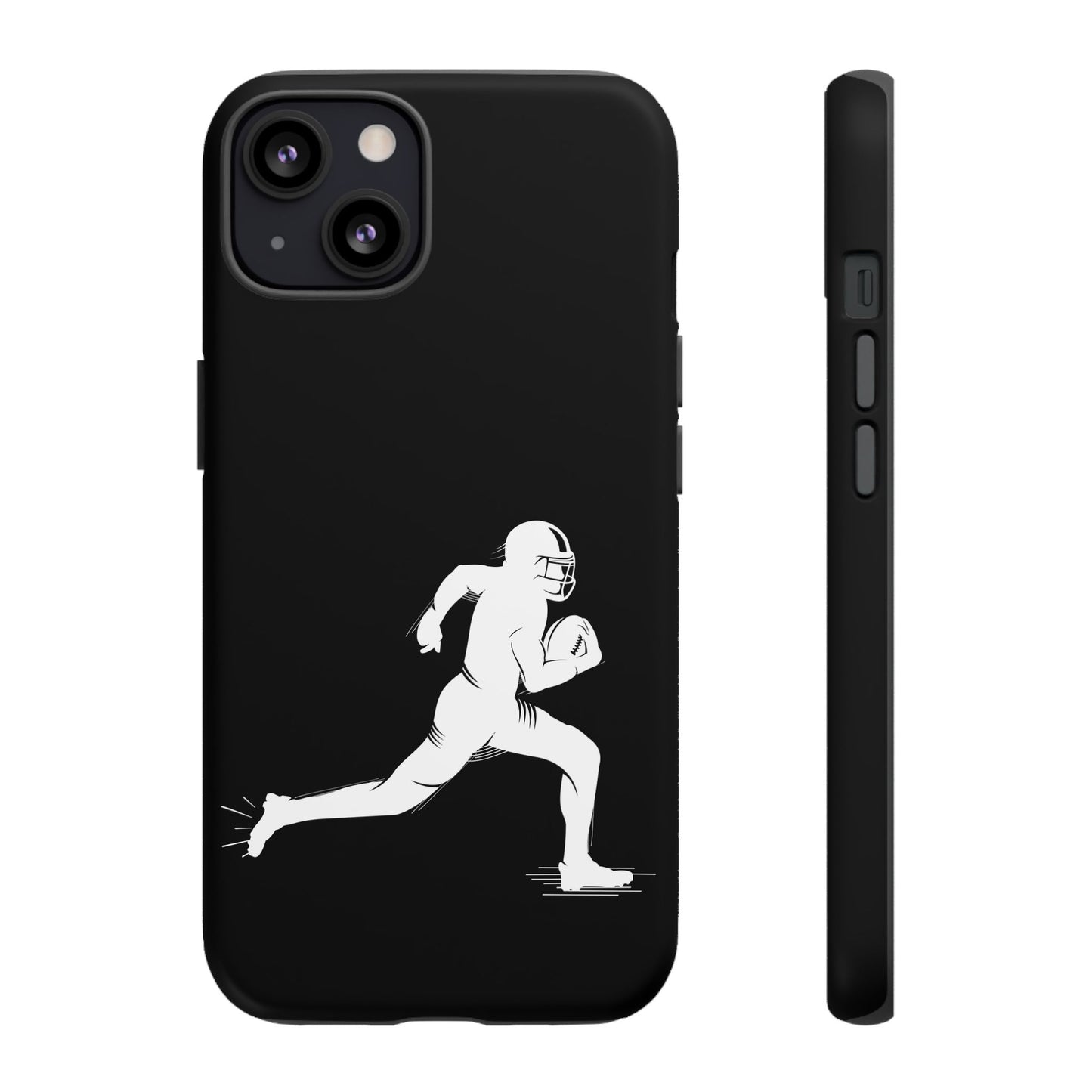 Football Player Phone Case, Tough Cases, Sports Phone Cover, Gift for Athletes, iPhone & Samsung Accessories, Running Player Design