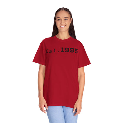 Vintage Est. 1995 T-Shirt, Retro Unisex Tee, Perfect Gift for Birthdays, Casual Wear, Nostalgic Apparel
