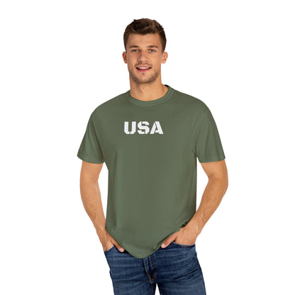 USA Vintage Unisex T-Shirt, Soft Cotton Tee, Casual Wear, Gifts for Her & Him, Summer Essentials, Independence Day Apparel