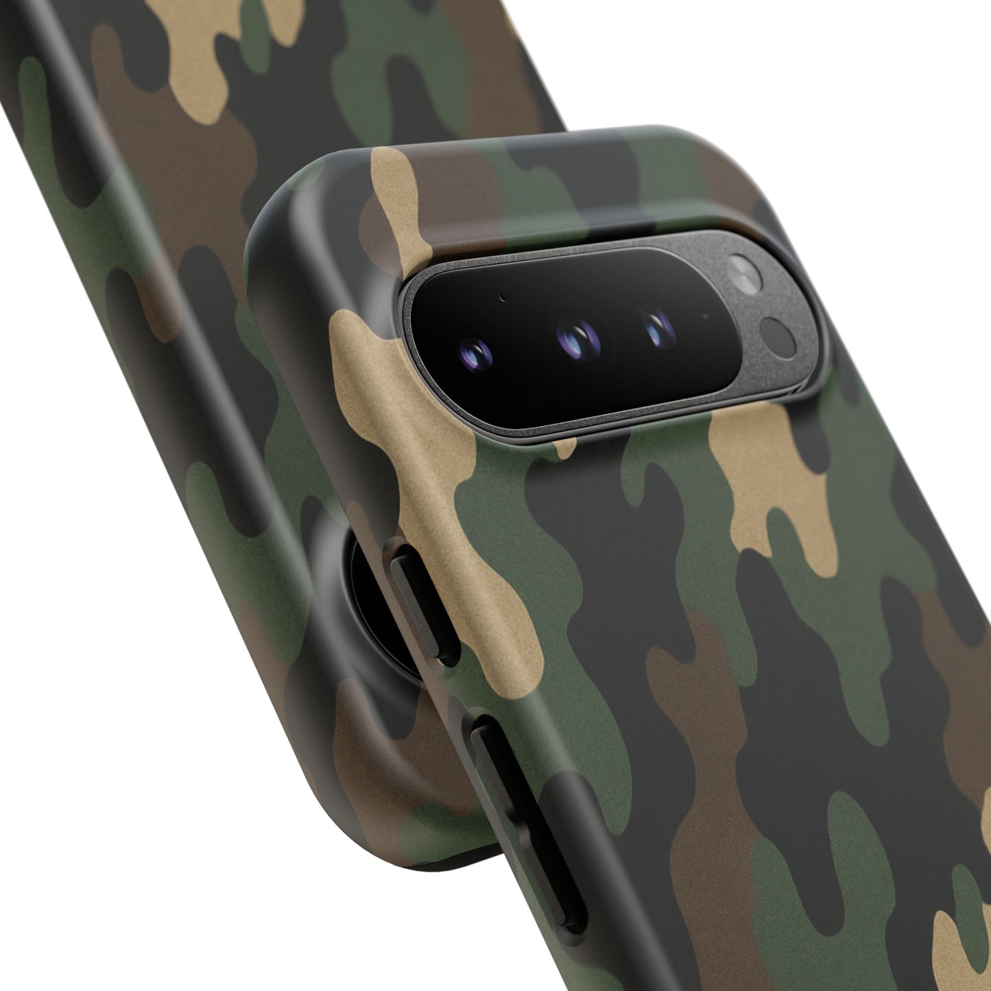 Camouflage Phone Case, Tough Cases, Military Style, Unique Phone Accessories, Gift for Him, Durable Phone Cover