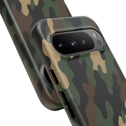 Camouflage Phone Case, Tough Cases, Military Style, Unique Phone Accessories, Gift for Him, Durable Phone Cover