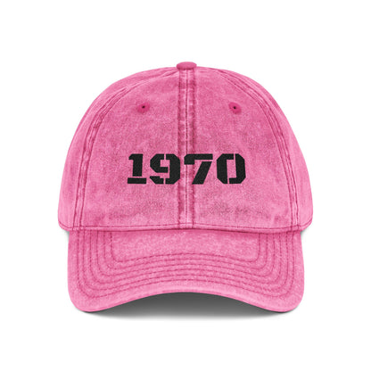 Vintage Embroidered Cap, Retro Baseball Hat, 70s Style Headwear, Gift for Dad, Casual Fashion Accessory