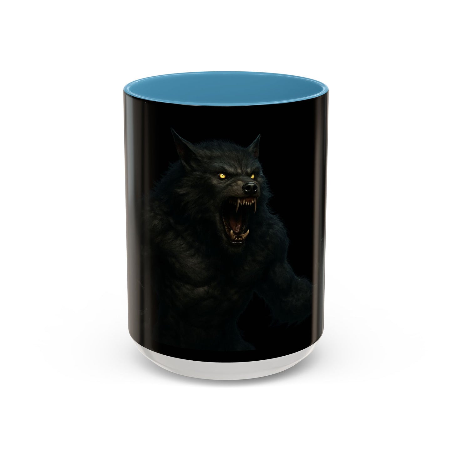 Howling Werewolf Coffee Mug - Perfect Gift for Horror Lovers, Wolf Enthusiasts, Halloween Decor, Unique Drinkware, Gothic Homeware