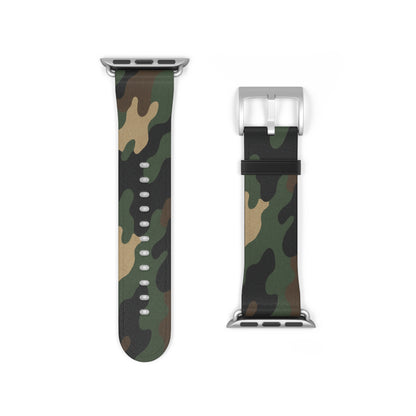 Camouflage Watch Band - Stylish Camo Wrist Strap for Outdoor Lovers, Perfect Gift for Adventurers, Fitness Enthusiasts, Casual Everyday Use