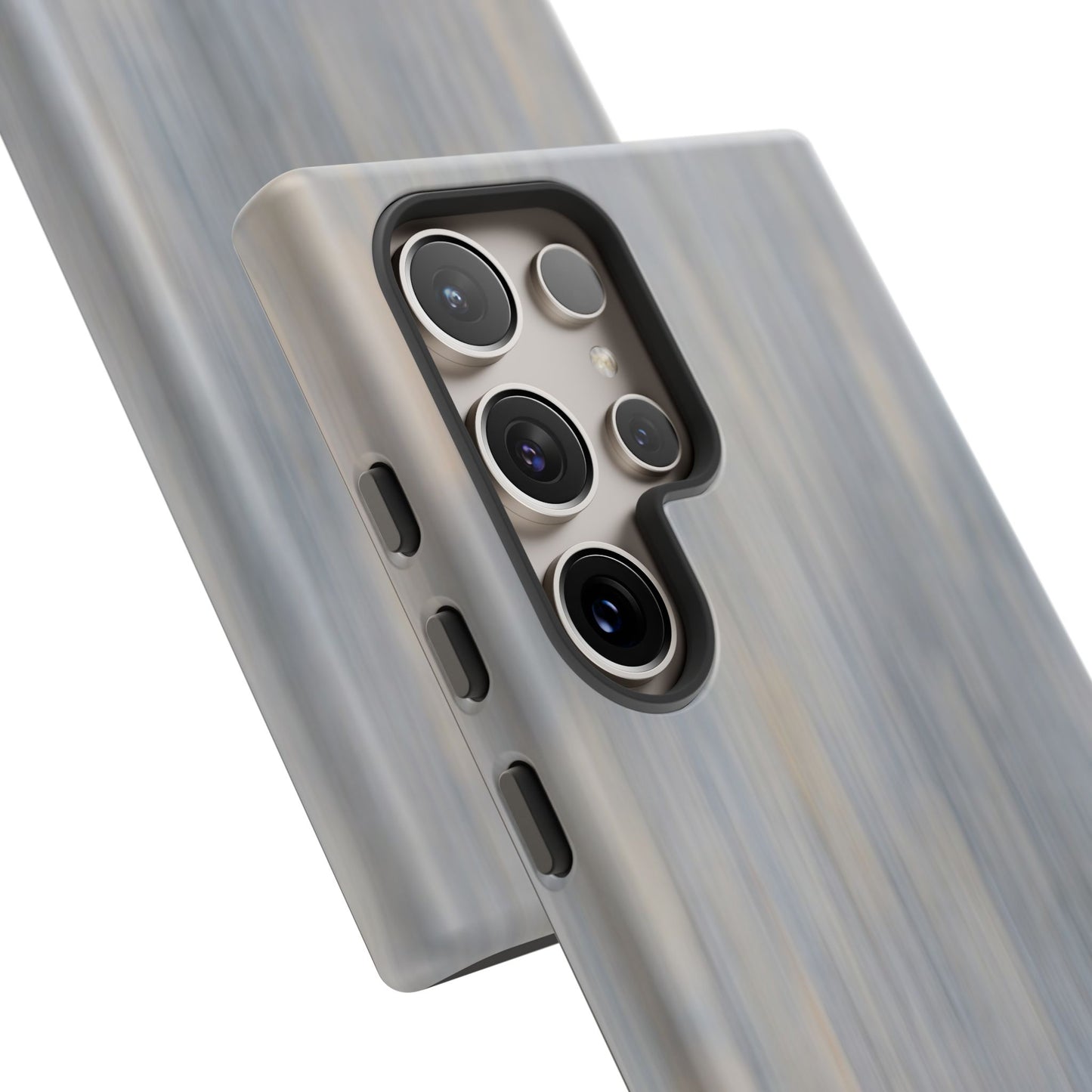 Stylish Tough Phone Case - Durable Protection with Modern Marble Design