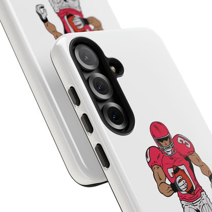 Football Player Tough Case, Sports Phone Cover, Athlete Gift, Tough Phone Case, Fall Sports, Football Lover's Accessory