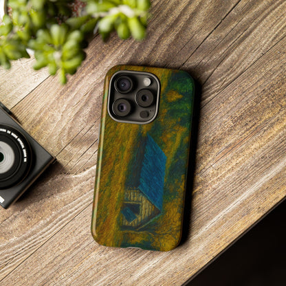 Artistic Phone Case by Tough Cases, Nature-Inspired Phone Protection, Unique Gift for Nature Lovers, Stylish Accessory, Fall Aesthetic