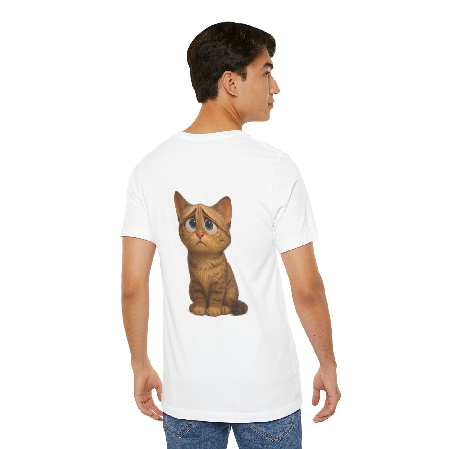 Adorable Cat Graphic Tee, Cute Pet Lover Shirt, Animal Lover Gift, Funny Cat Apparel, Birthday, Christmas, Everyday Use