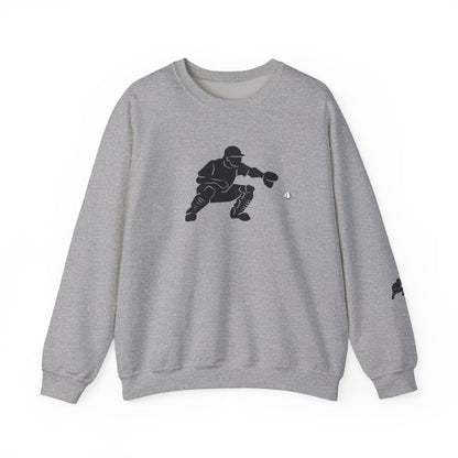 Baseball Catcher Crewneck Sweatshirt | Unisex Sports Apparel | Perfect for Game Days, Gifts, and Casual Wear | Baseball Lover's Gift
