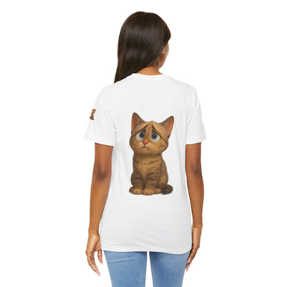 Adorable Cat Graphic Tee, Cute Pet Lover Shirt, Animal Lover Gift, Funny Cat Apparel, Birthday, Christmas, Everyday Use
