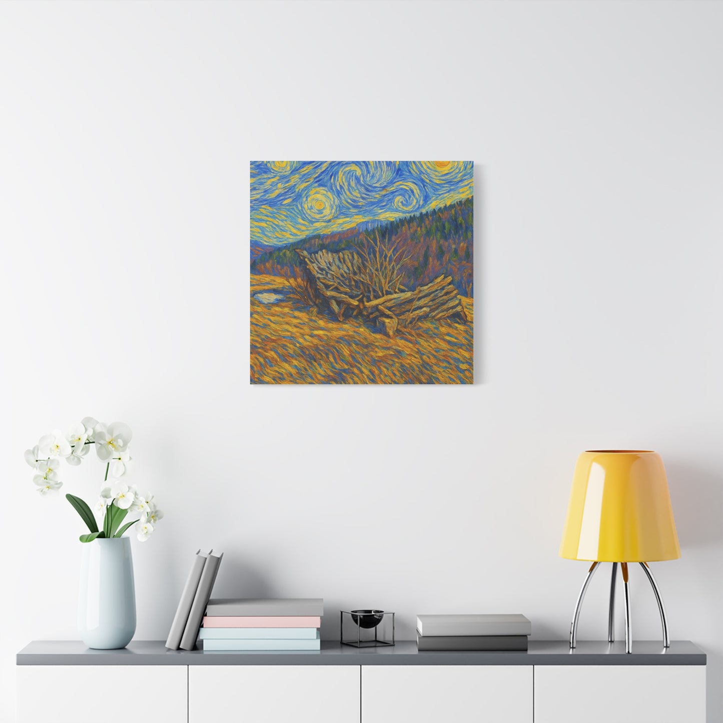 Artistic Van Gogh Style Canvas Wall Art, Nature Inspired Decor, Home Aesthetic, Gift for Art Lovers, Gallery Wall Piece, Living Room Decor, [...]