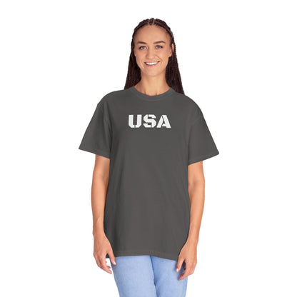 USA Vintage Unisex T-Shirt, Soft Cotton Tee, Casual Wear, Gifts for Her & Him, Summer Essentials, Independence Day Apparel