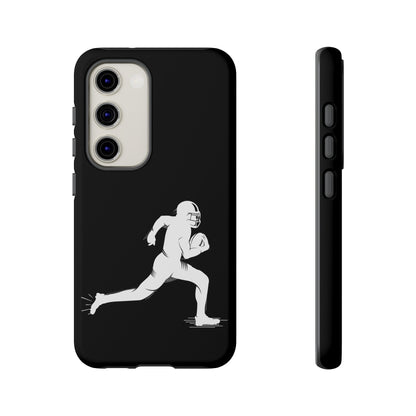 Football Player Phone Case, Tough Cases, Sports Phone Cover, Gift for Athletes, iPhone & Samsung Accessories, Running Player Design