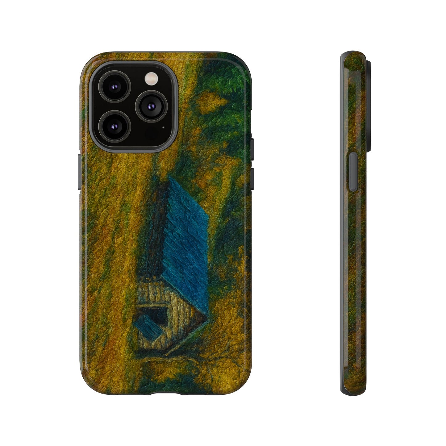 Artistic Phone Case by Tough Cases, Nature-Inspired Phone Protection, Unique Gift for Nature Lovers, Stylish Accessory, Fall Aesthetic