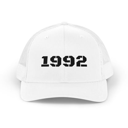 Vintage Year 1992 Snapback Trucker Cap, Retro Hat, Birthday Gift, Casual Wear, Personalized Cap, Unisex Accessory