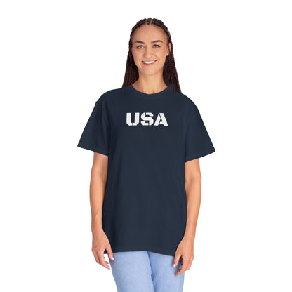 USA Vintage Unisex T-Shirt, Soft Cotton Tee, Casual Wear, Gifts for Her & Him, Summer Essentials, Independence Day Apparel