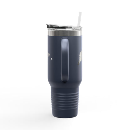 Insulated Travel Mug | Baseball Catcher Themed Travel Tumbler for Active Lifestyles, Coffee Mug, Road Trip Cup, Gym Hydration, Gift for Athletes
