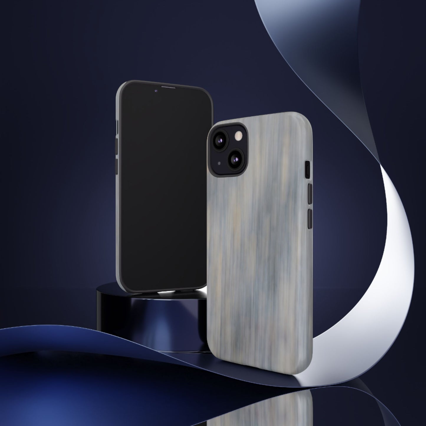 Stylish Tough Phone Case - Durable Protection with Modern Marble Design