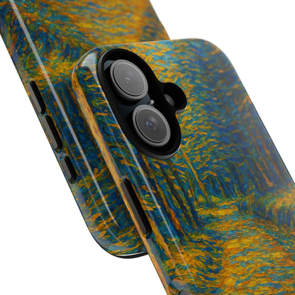 Artistic Phone Case for Nature Lovers, Tough Cases, Vibrant Design, Gift for Friends, Phone Accessories, Unique Artwork