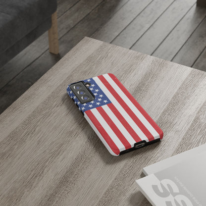 American Flag Phone Case - Patriotic Cell Cover, Tough Cases, USA Pride, Independence Day Gift, Veteran's Day, Phone Protection