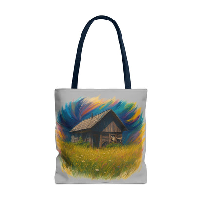 Rustic Charm Tote Bag | Boho Bag | Eco-Friendly Custom Design | Nature Lover Gift | Canvas Purse | Casual Carryall