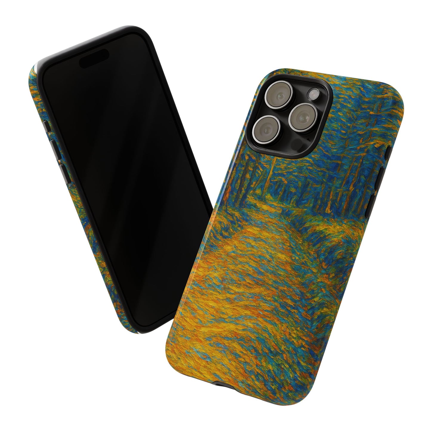 Artistic Phone Case for Nature Lovers, Tough Cases, Vibrant Design, Gift for Friends, Phone Accessories, Unique Artwork