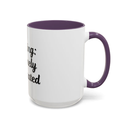 Funny Warning Coffee Mug - Extremely Caffeinated | Perfect Gift for Coffee Lovers