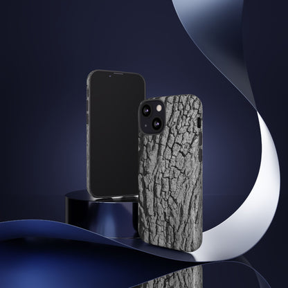 Rustic Bark Phone Case - Tough and Durable Protection