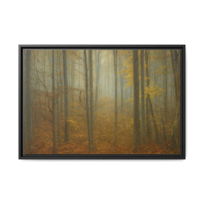 Framed Matte Canvas Art | Serenity in the Forest | Nature Wall Decor - Best Canvas | Gothic Decor Store | Buy Online