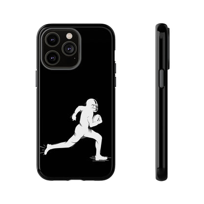Football Player Phone Case, Tough Cases, Sports Phone Cover, Gift for Athletes, iPhone & Samsung Accessories, Running Player Design