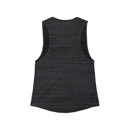 Gothic Vampire Women's Flowy Muscle Tank | Halloween Fashion, Spooky Top, Horror-Themed Apparel, Gothic Style, Festival Wear
