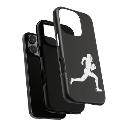 Football Player Phone Case, Tough Cases, Sports Phone Cover, Gift for Athletes, iPhone & Samsung Accessories, Running Player Design