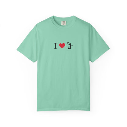 I Love [Activity] Unisex Garment-Dyed T-shirt, Casual Tee, Gift for Him, Gift for Her, Everyday Style, Fun Apparel