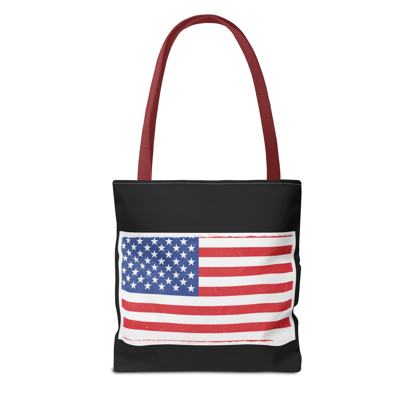 Patriotic Tote Bag, American Flag Carryall, Beach Bag, Reusable Shopping Tote, Independence Day Gift